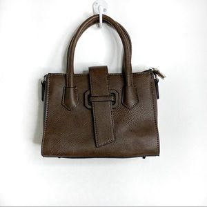 K. Carroll Vegan Leather Satchel with Crossbody Strap